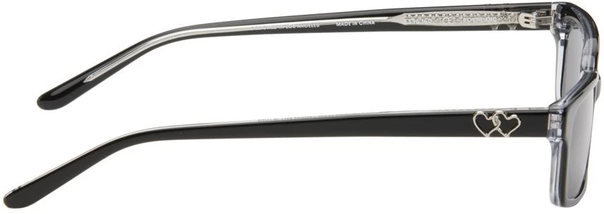 BONNIE CLYDE Black Boyfriend Sunglasses 2