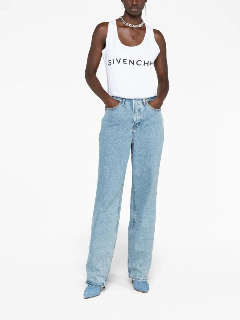 Givenchy GIVENCHY - Logo Cotton Tank Top 4
