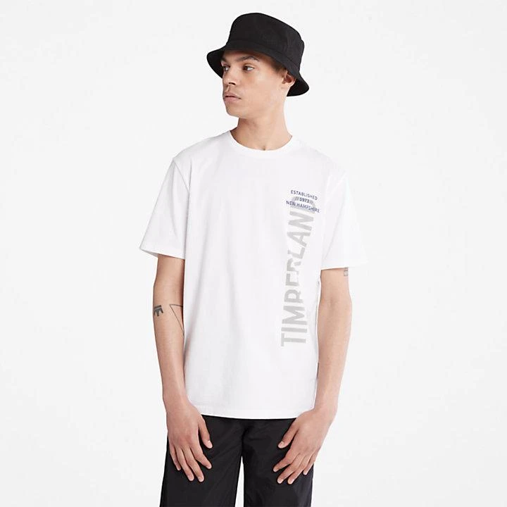 Timberland Side-logo T-Shirt for Men in White 1