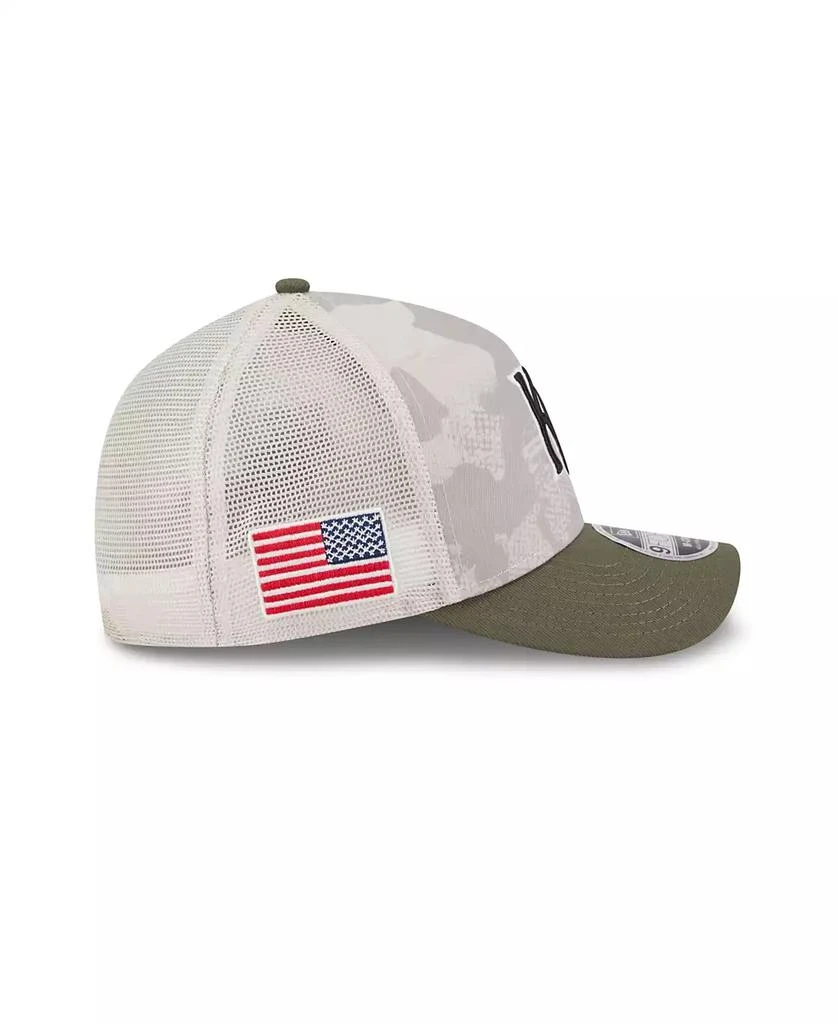 New Era Men's Light Beige/Olive Kansas City Royals 2025 Armed Forces Day 9FORTY M-Crown A-Frame Adjustable Hat 6