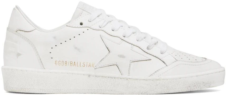 Golden Goose White Ball Star Sneakers 1