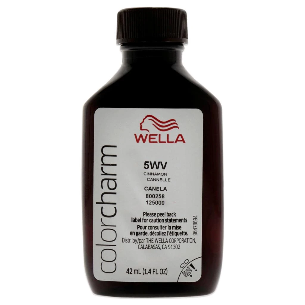 Wella Color Charm Permanent Liquid Haircolor - 5WV Cinnamon by  for Unisex - 1.4 oz Hair Color 3