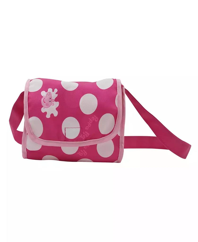 Peppa Pig Baby Classic Pink  White Dots Doll Pram Set 3