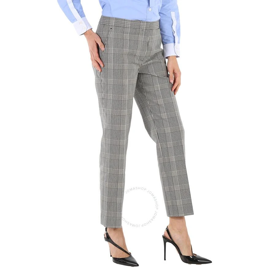 Burberry Ladies Emma Check Technical Tailored Trousers 3