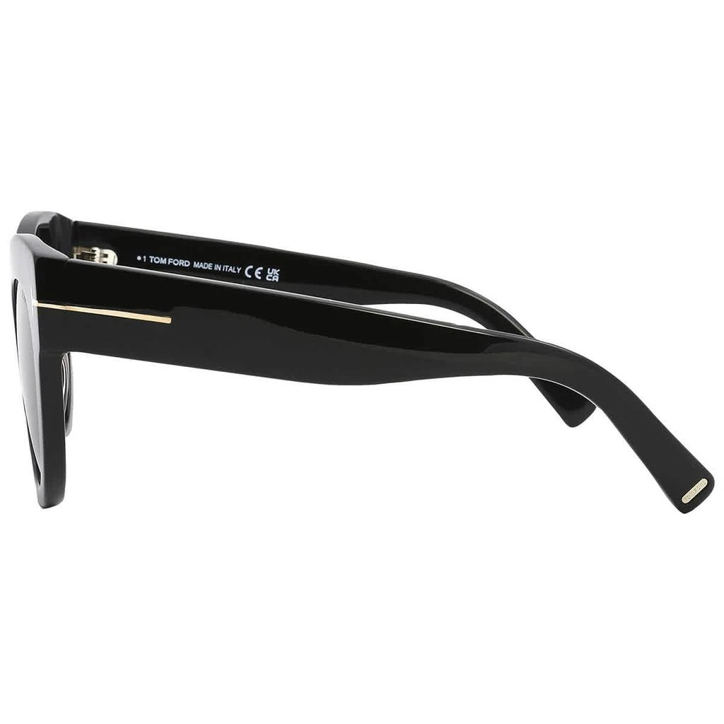 Tom Ford Lucilla Smoke Mirror Cat Eye Ladies Sunglasses FT1063 01C 51 3