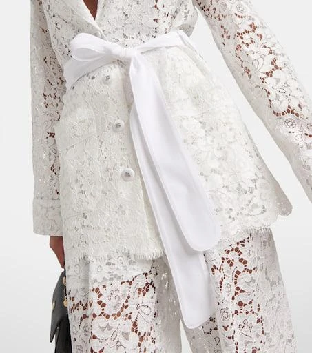 Dolce 
Gabbana Bow-detail lace jacket 5