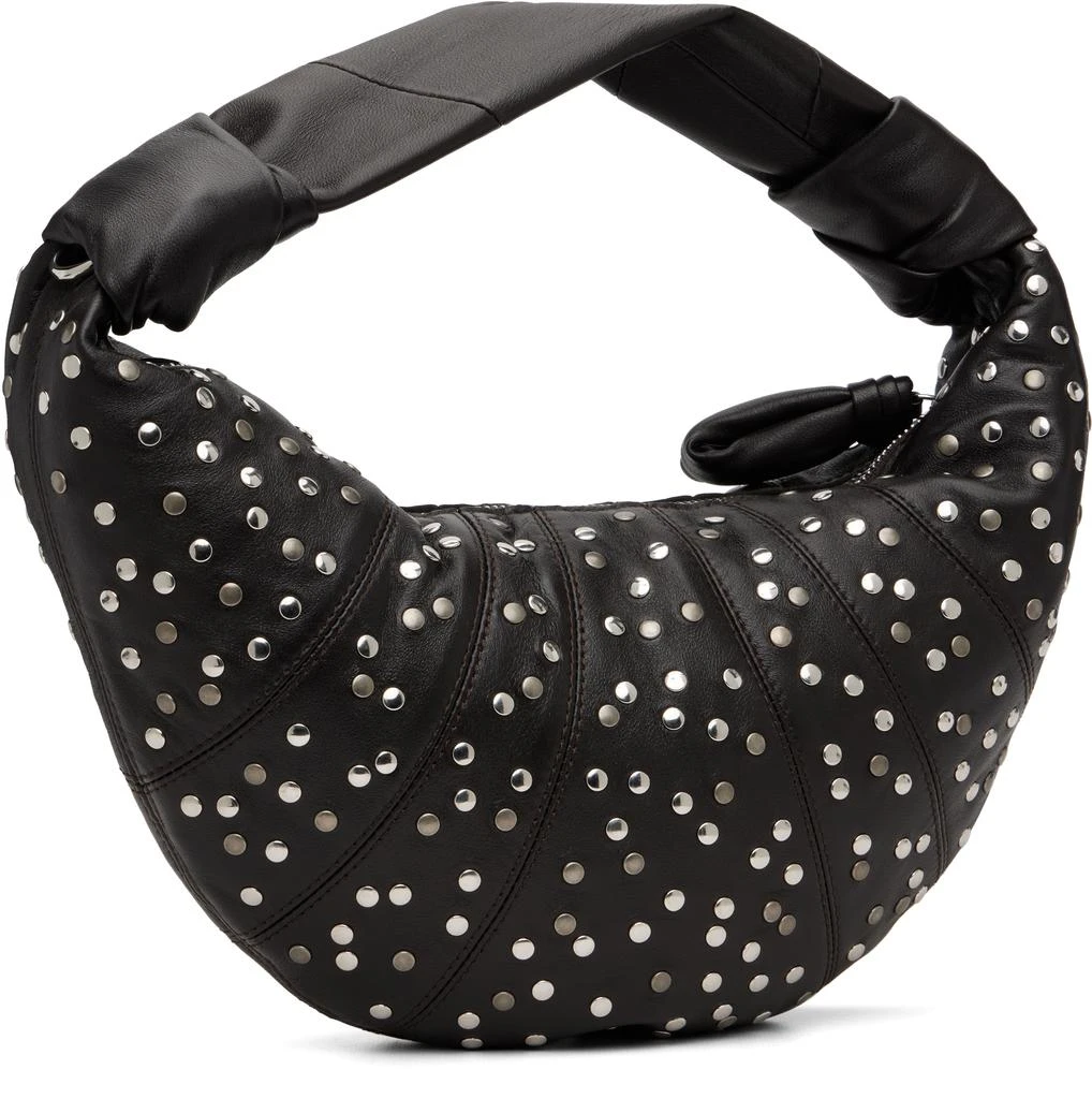 Lemaire Brown Studs Dots Mini Fortune Croissant Bag 3