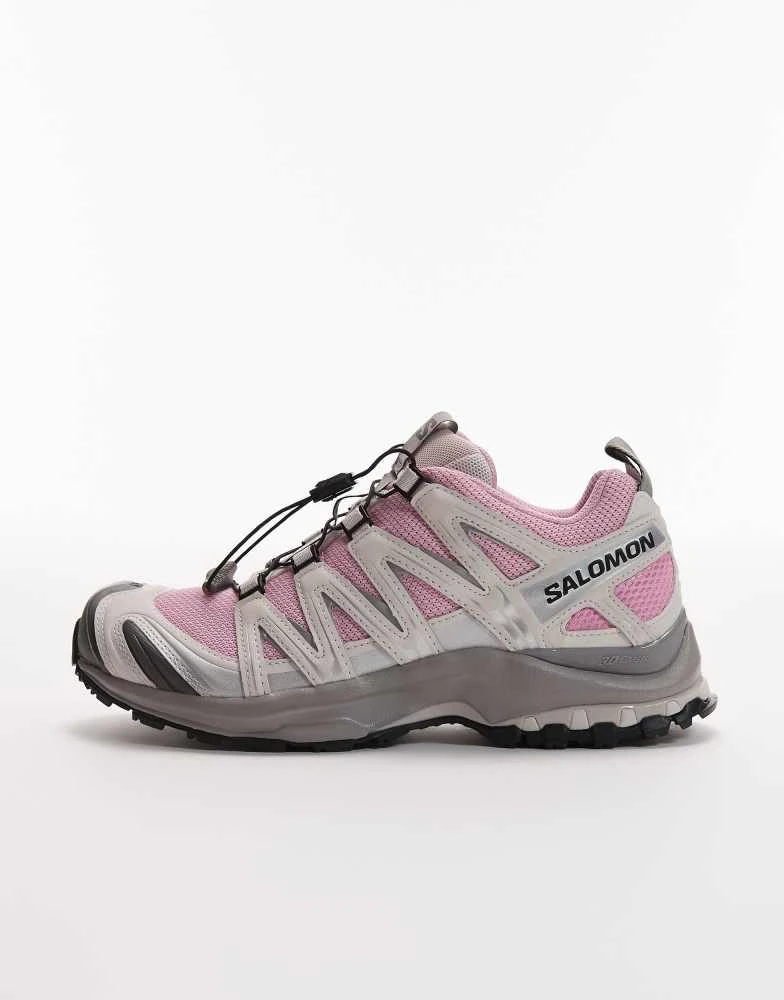 Salomon Salomon XA Pro 3D trainers in pink frosting and lilac ash