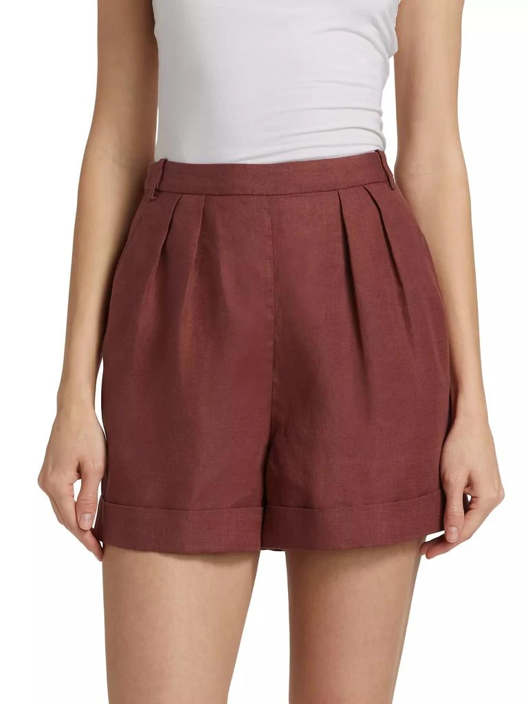 Loro Piana Pawel Linen Shorts 2