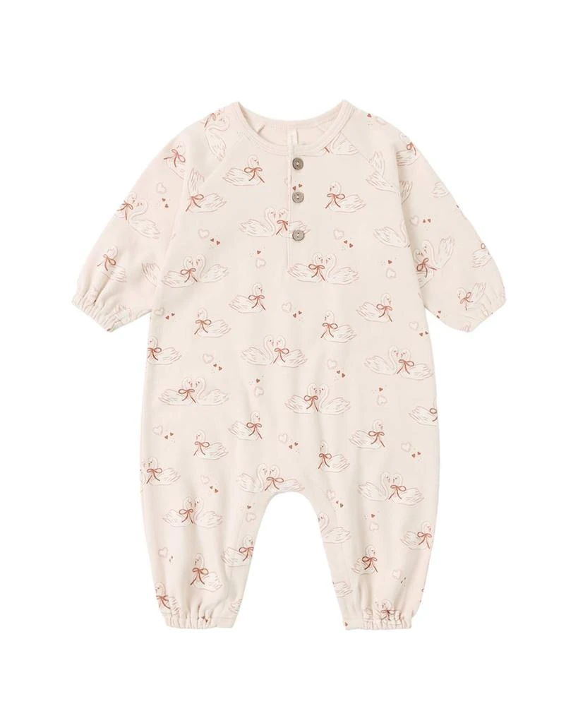 Quincy Mae Quincy Mae - Girls
 Henley Bubble Jumpsuit