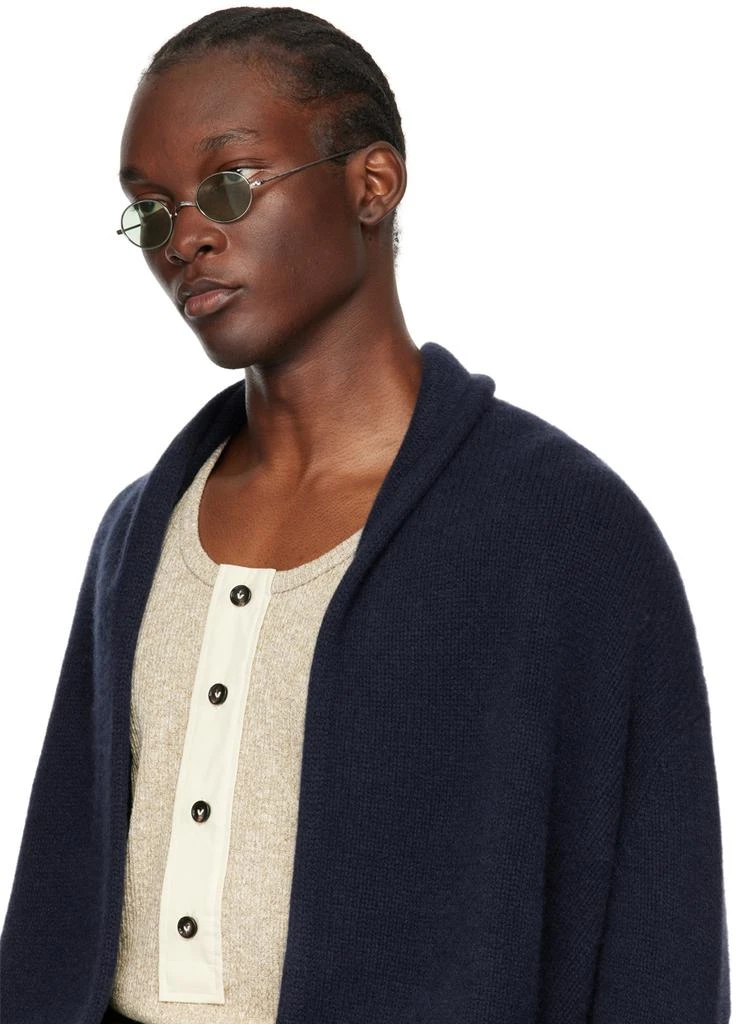 Oliver Peoples Silver Calidor Sunglasses 4