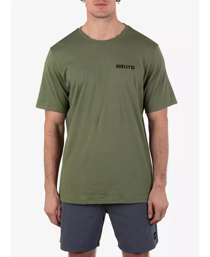 Hurley Men
s Everyday Four Corners Short Sleeves T-shirt
