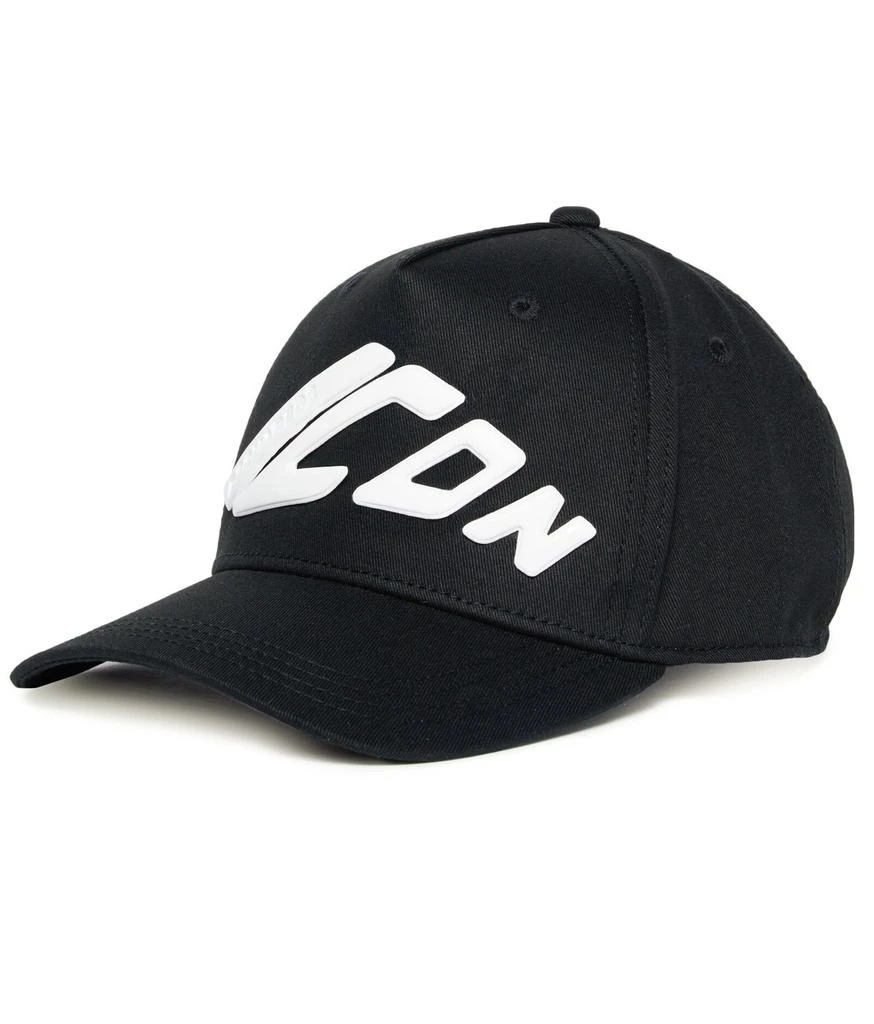 DSQUARED2 Dsquared2 Kids Icon Logo-Printed Curved Peak Baseball Cap