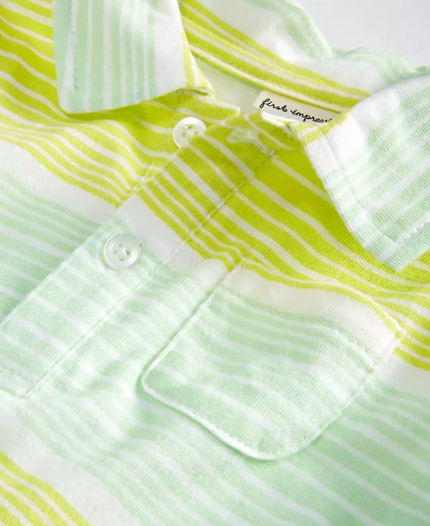 First Impressions Baby Boys Chill Striped Sunsuit, Created for Macy's 3