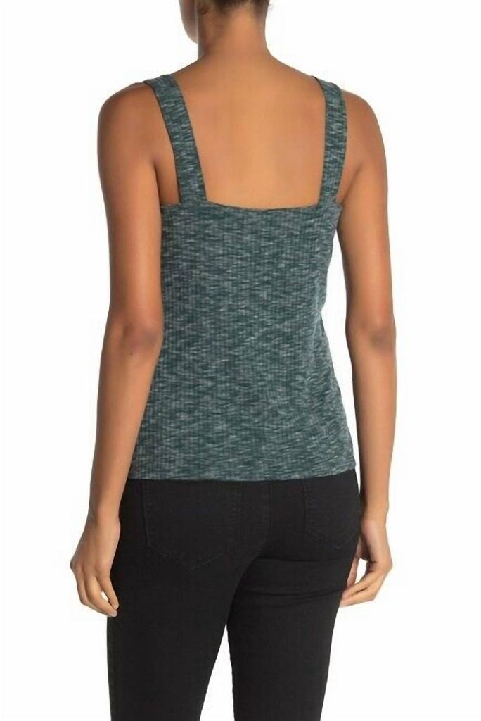 Bobeau Bobeau - Ribbed Marl Tank Top