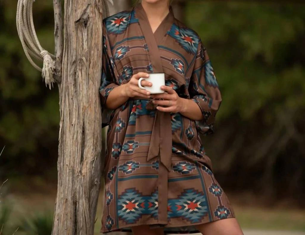 Fringe Scarves Fringe Scarves - Silk Kimono Robe