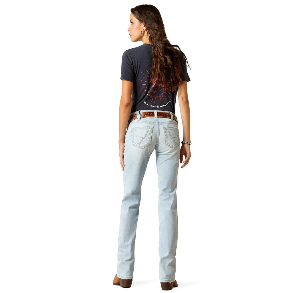 Ariat Low-Rise Zayla Straight Jeans in Claremont 2