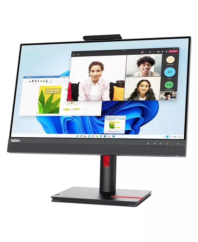 Lenovo ThinkCentre Tiny-In-One 24 Gen 5 23.8" 16:9 Full HD IPS WLED LCD Monitor with Webcam, Black 5