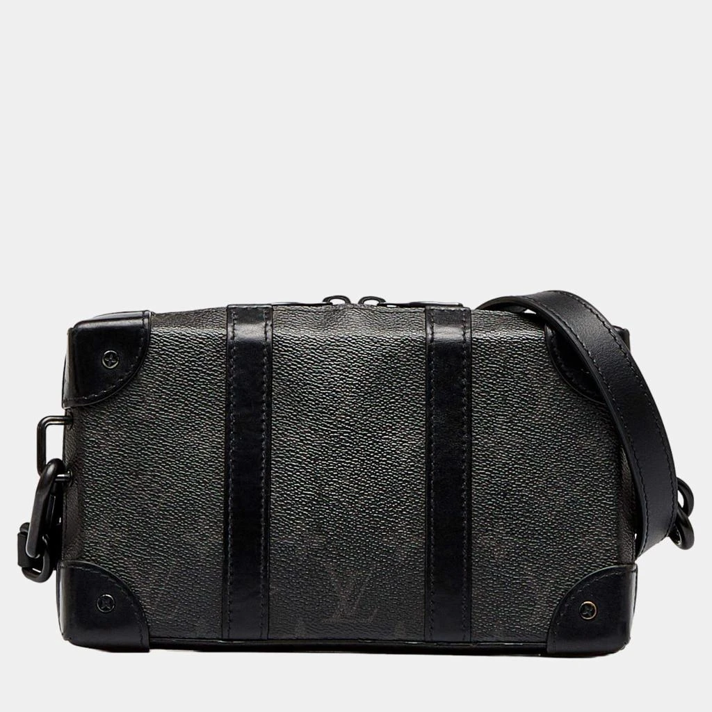 Louis Vuitton Louis Vuitton Black Monogram Eclipse Soft Trunk Wallet Crossbody 1