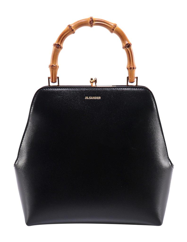 【送料&関税込】Jil Sander Cannolo Logo Embossed Small Tote Jil Sander Jil Sander Cannolo Logo Embossed Small Tote Bag