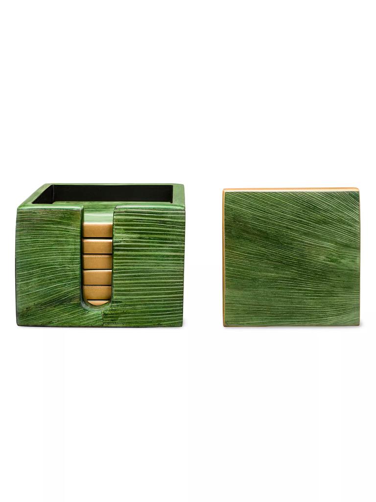 LADORADA Emerald Maize Coaster Set
