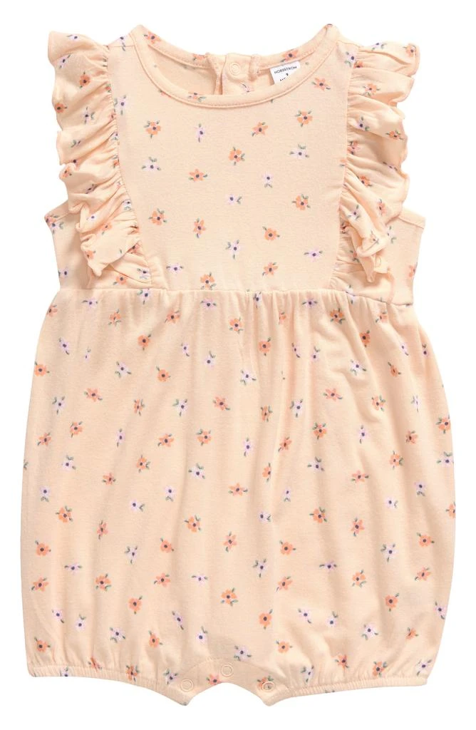 Nordstrom Floral Ruffle Romper 1