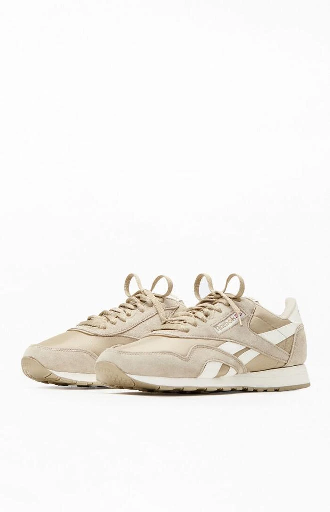Reebok Tan Classic Nylon Vintage Suede Shoes 2