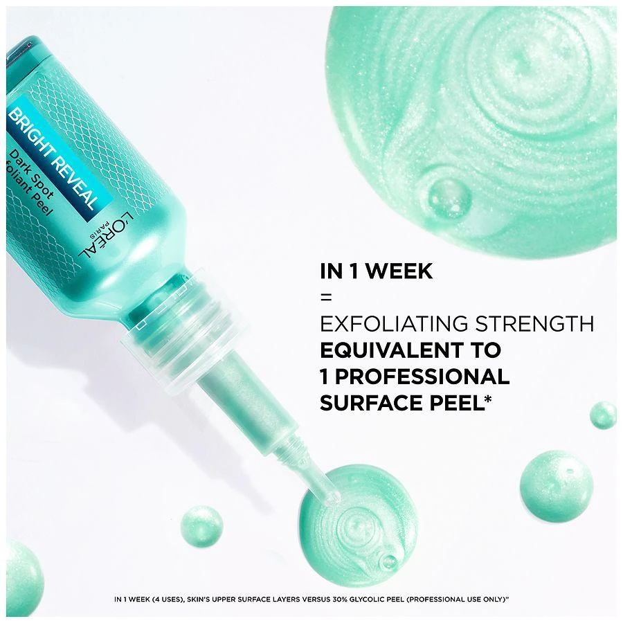 L'Oreal Paris Bright Reveal Dark Spot Exfoliant Peel with 25% AHA BHA PHA Blend 6