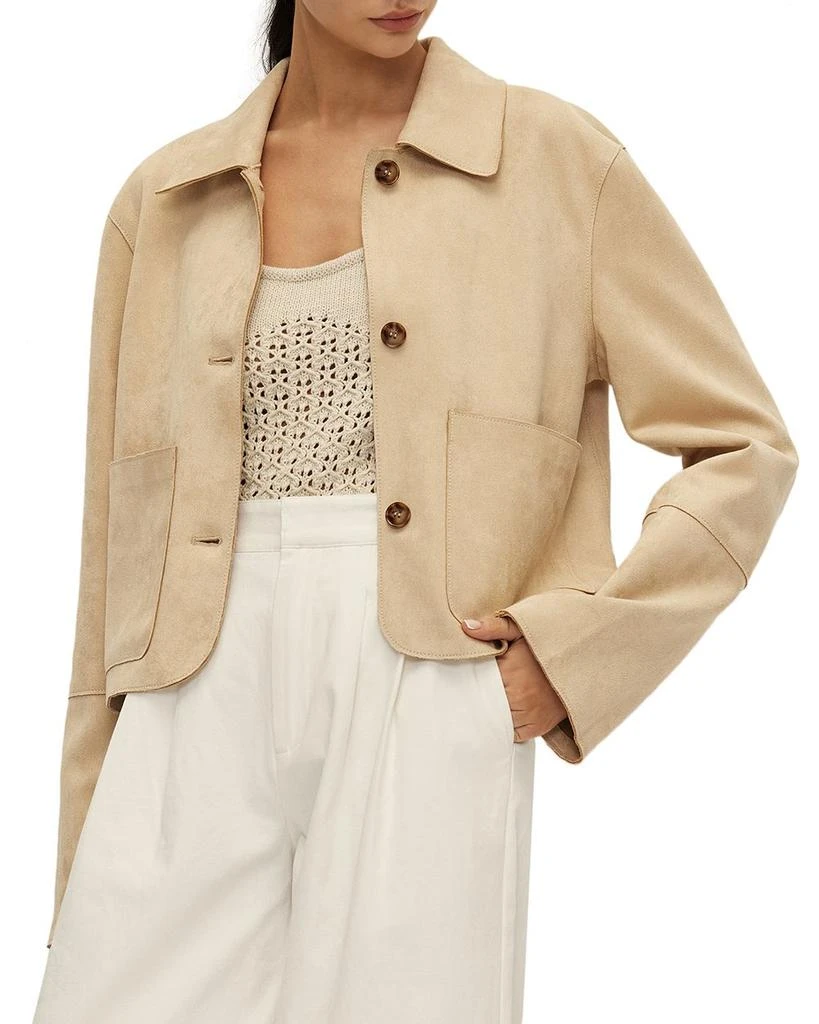 Elodie Faux Suede Jacket 2