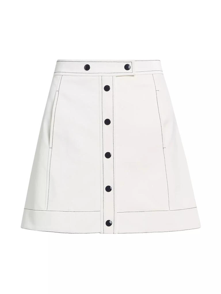 Cinq à Sept Ciara Topstitch Miniskirt 1