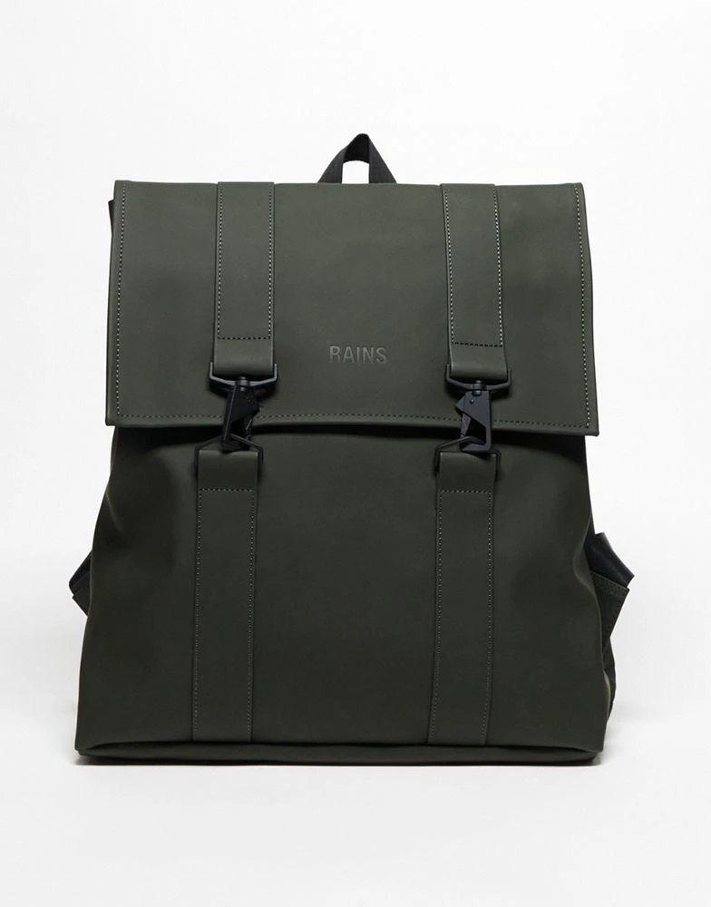 Rains Rains MSN unisex waterproof backpack in green
