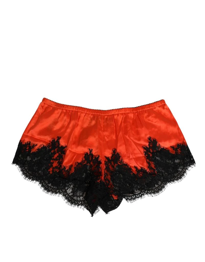 Dolce 
Gabbana Silk Satin Lace Shorts Women
s Underwear