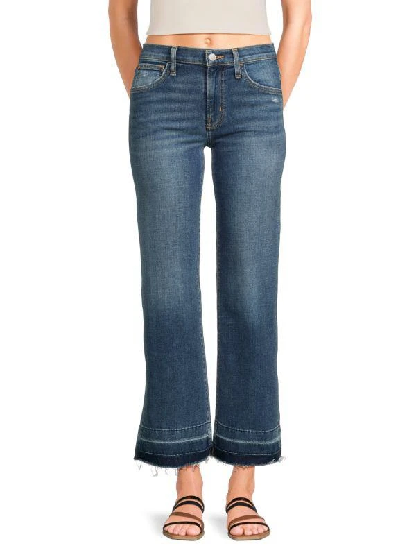 Hudson Rosalie High Rise Wide Leg Jeans 1