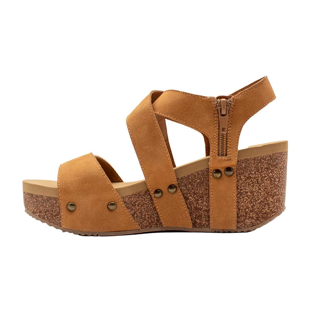 VOLATILE Sunkissed Wedge Sandals 3