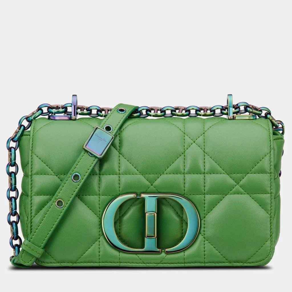 Dior Christian Dior Green calfskin Small Dior Caro Bag 1