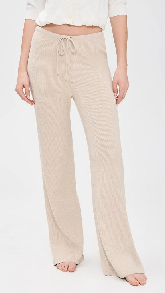 Barefoot Dreams CCUL Slim Ribbed Pants 1