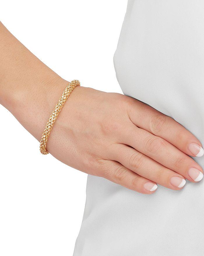 Alberto Amati 14K Yellow Gold Popcorn Chain Bracelet