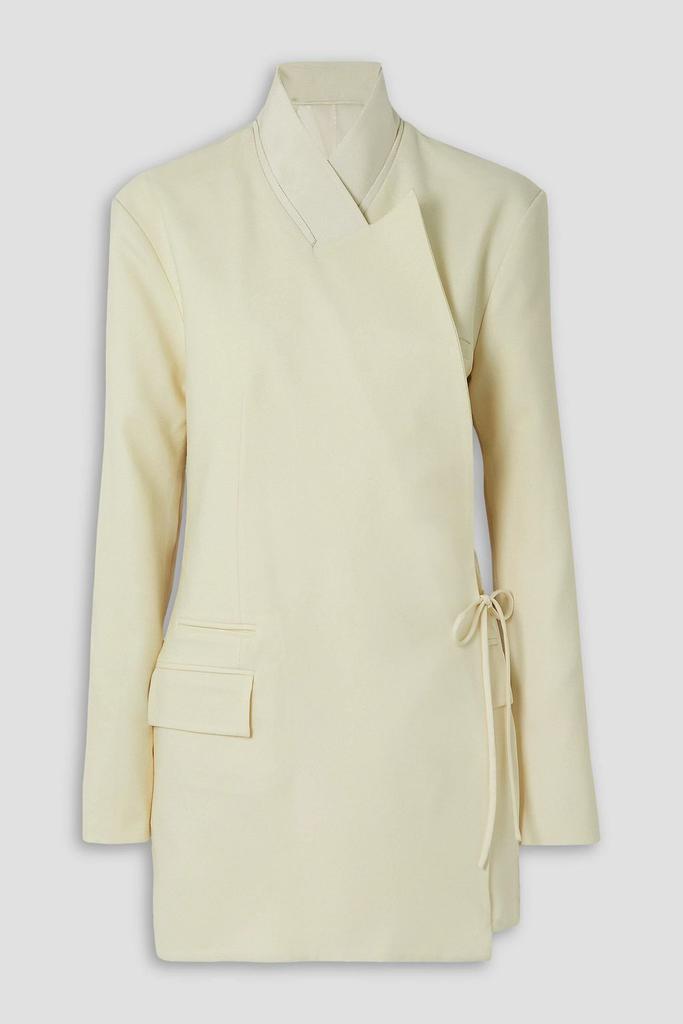 Esse Studios Aire wool-blend and organza blazer