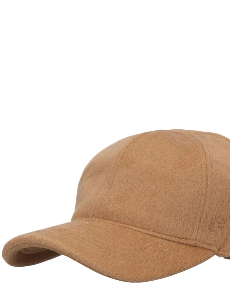 TOTEME Doublé Wool Baseball Cap 3