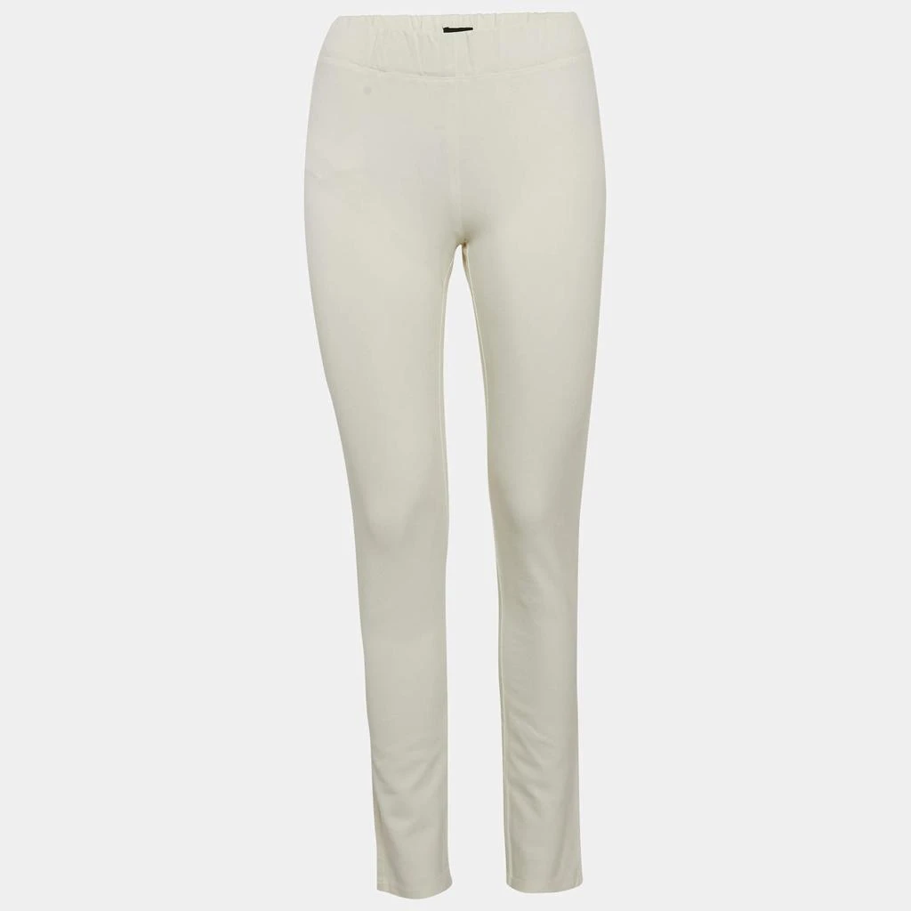 Joseph Joseph White Jersey Skinny Trousers M 1