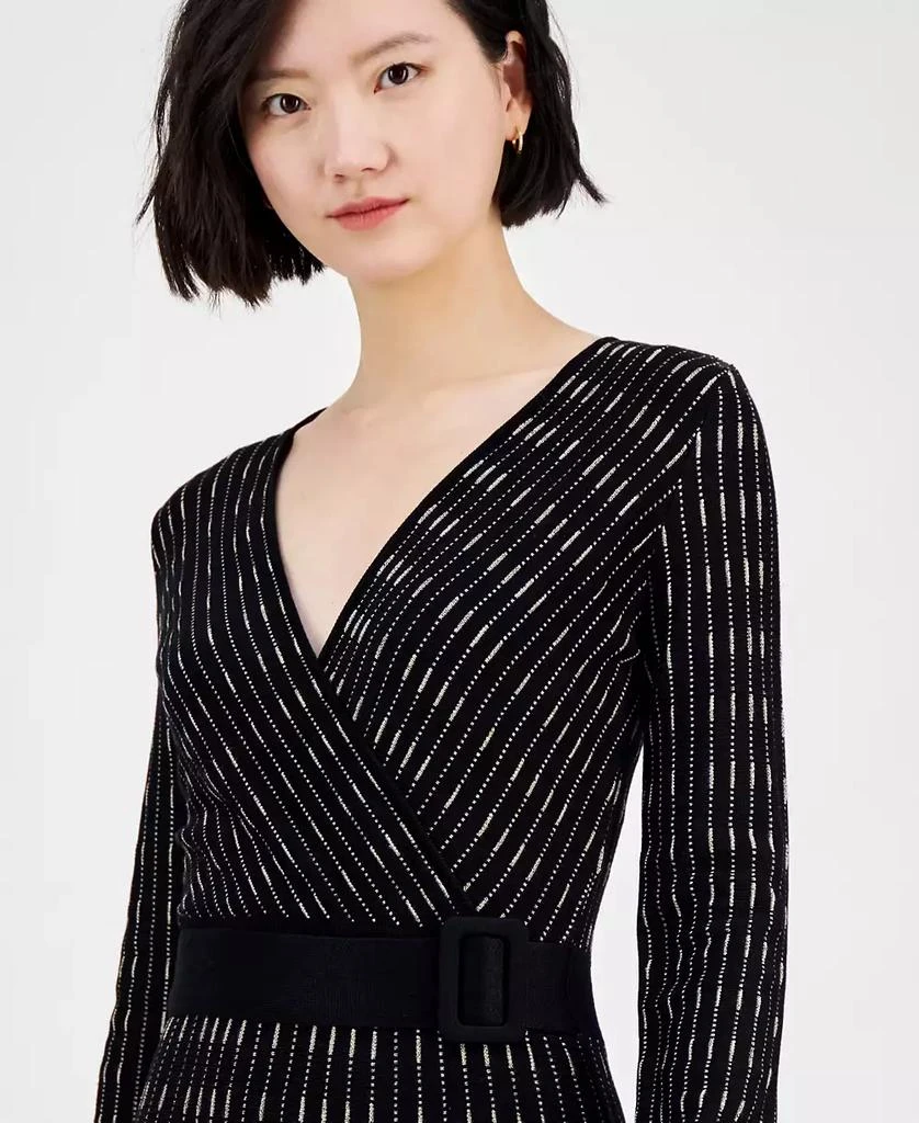 Women's Long-Sleeve Surplice Fit & Flare Dress  On Sale Now with Up to 57%  Off | Discover Exclusive Deals & Savings at BeyondStyle  Authentic Robbie  Bee dress|women's fashion, shoes &