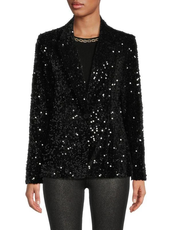 Nanette Lepore Sequin Blazer 1