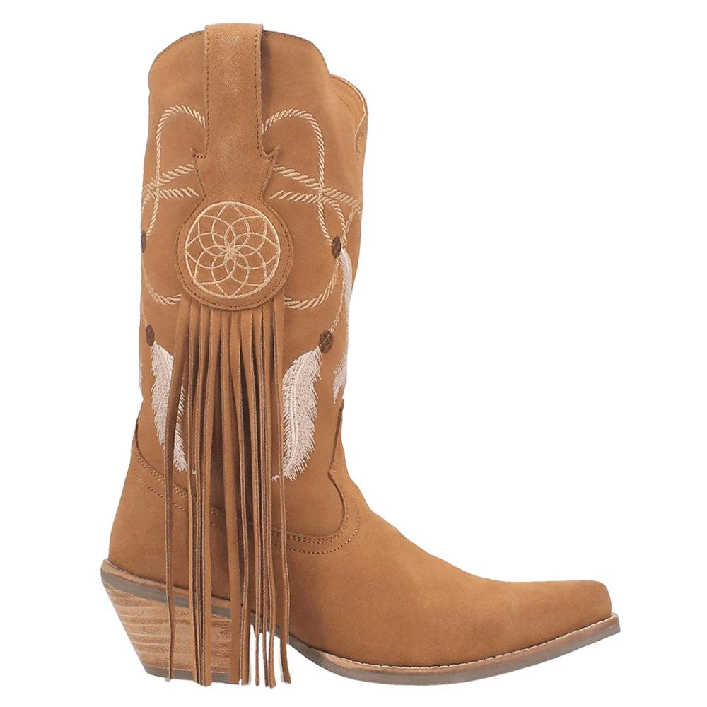 Dingo Day Dream Fringe Embroidery Snip Toe Cowboy Boots 1