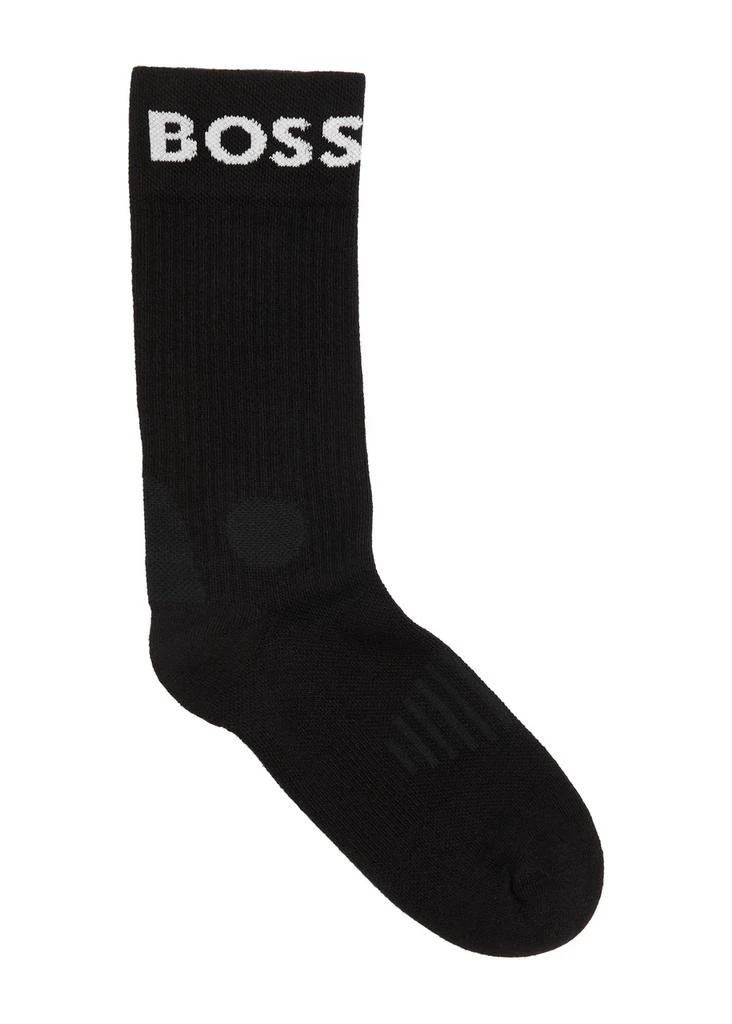 Hugo Boss Sport logo cotton-blend socks - set of two 1