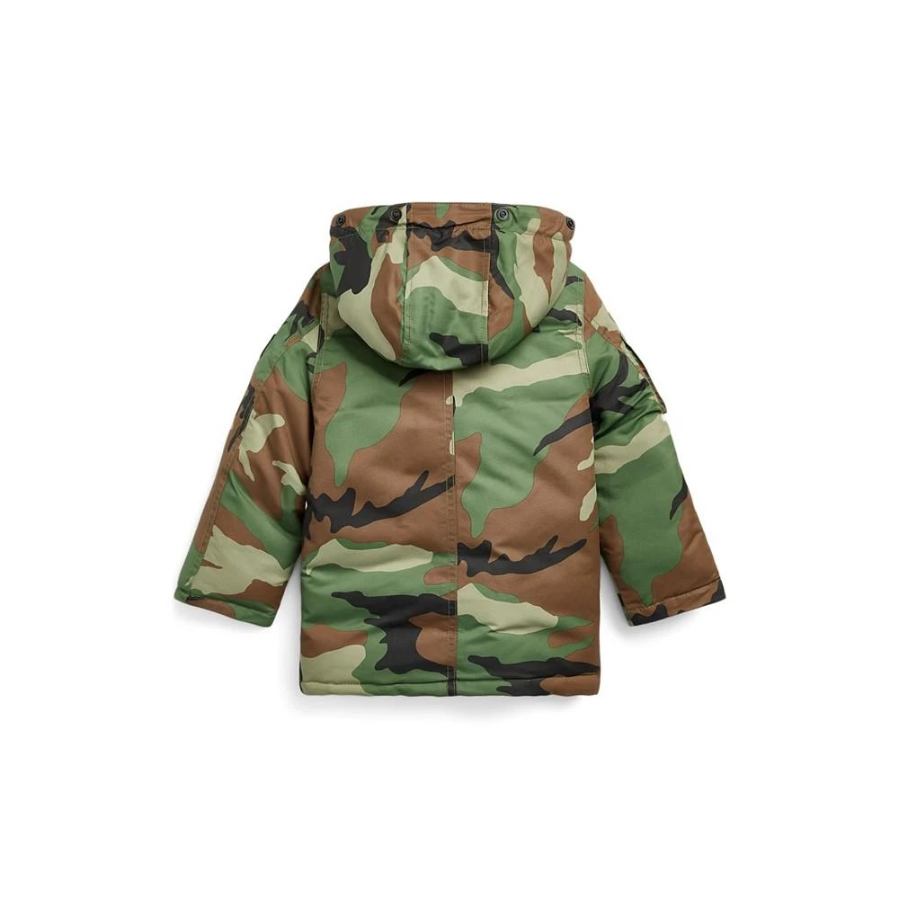 Polo Ralph Lauren Little and Toddler Boys Camo Water-Resistant Parka 2