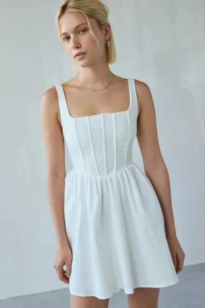 Kiss The Sky Kiss The Sky Belle Tie-Back Corset Mini Dress 2