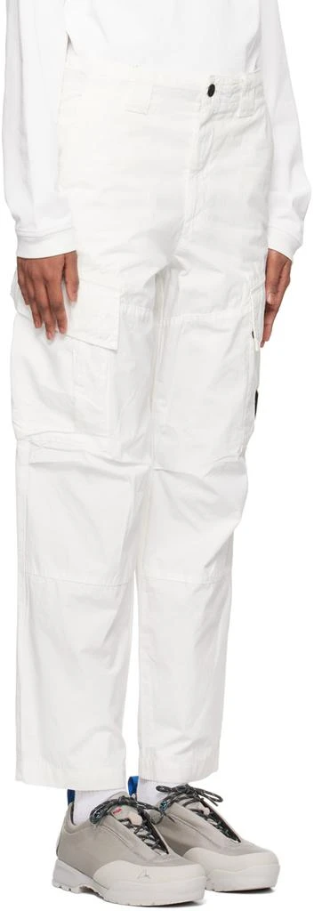 C.P. Company White Lens Cargo Pants 2