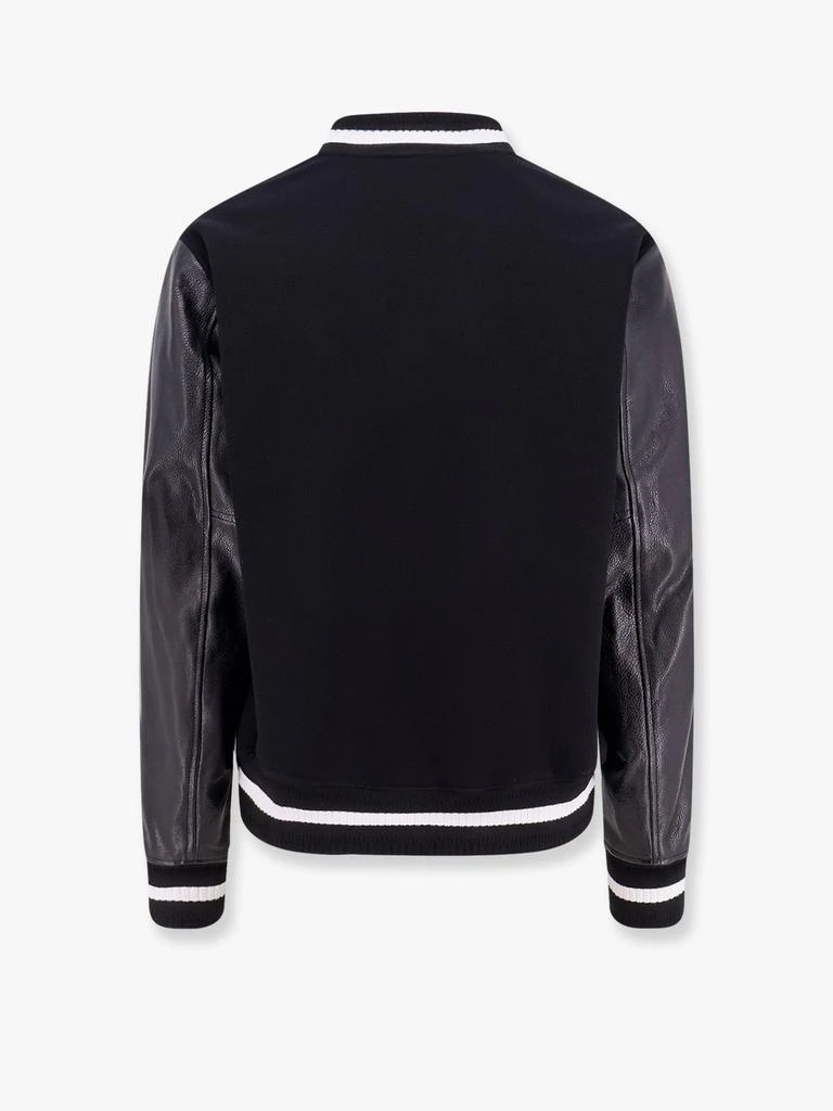 Givenchy Varsity wool blend bomber with leather sleeves 5