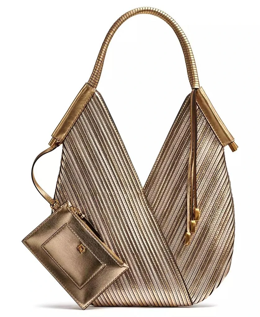 Donna Karan Baldwin Mini Metallic Shoulder Bag 1