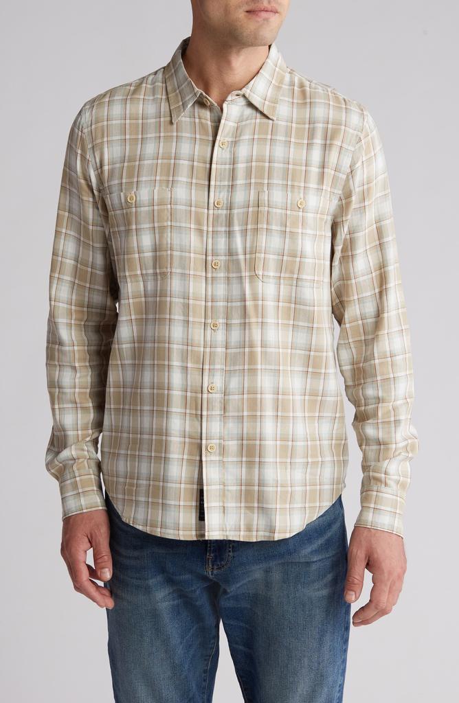 Lucky Brand Mason Plaid Workwear Button-Up Shirt